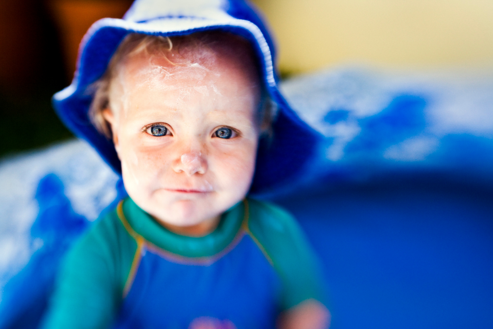 Sunscreen for hot sale baby face